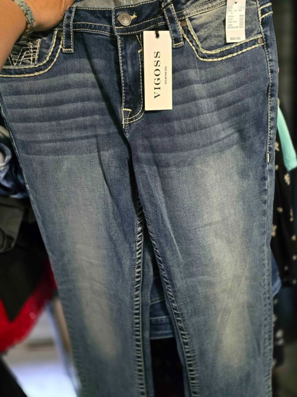 Vigoss Size 14w slim boot jeans
